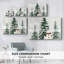 Christmas Holiday Arts - Toile tendue avec châssis XMA171654-430637441