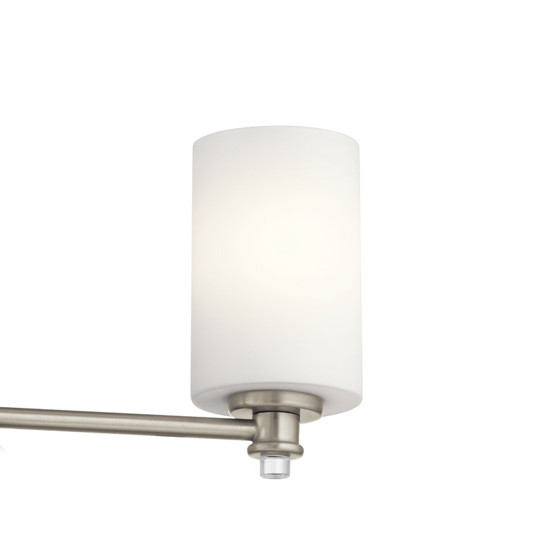 Lustre classique / traditionnel à 3 lumières Joelson, Nickel brossé