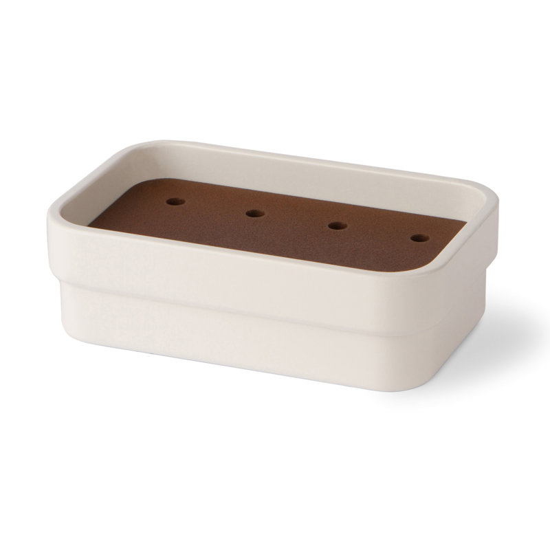Curva Soap Dish, Rust