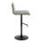Lakyia Swivel Upholstered Adjustable Height Counter Stool with Metal Frame-87184630