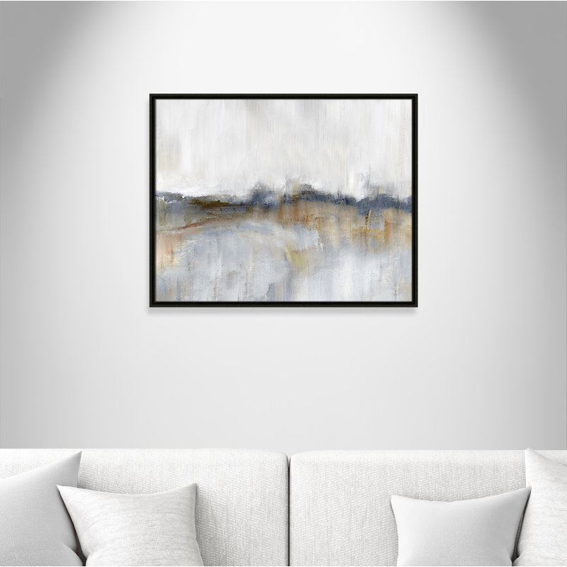 Autumnal Tide by Nan - Floater Frame Print on Canvas, 23.5" H x 29.5" W, Black