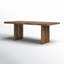 Holmes 80" Mango Wood Dining Table In Brown