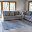 Tapis gris / crème Amir Moroccan Beni Souk-1999294652