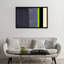 «Honeydew Slate Striped», impression sur toile-116427229-36833999-36833985