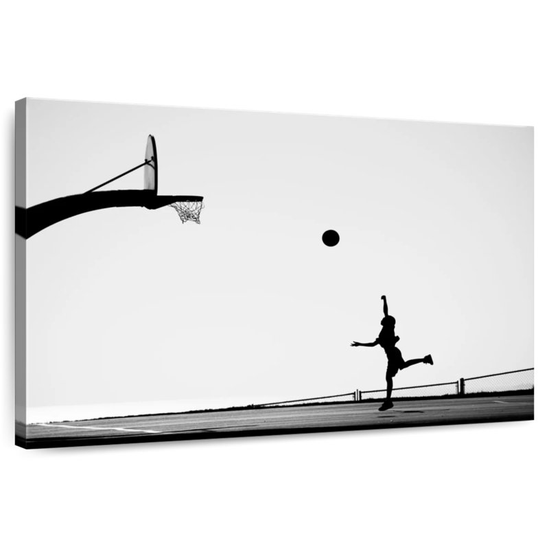 Joueur de basketball Sireci, H 8 po x l 12 po