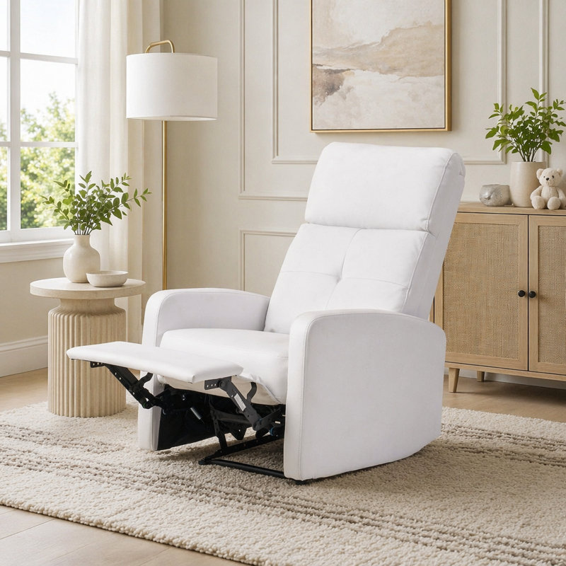 Fauteuil inclinable contemporain avec dossier moelleux