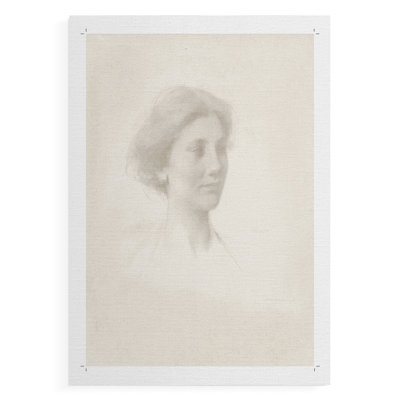 Vintage Sketch XLVIII -Canvas Print Only - NOT FRAMED