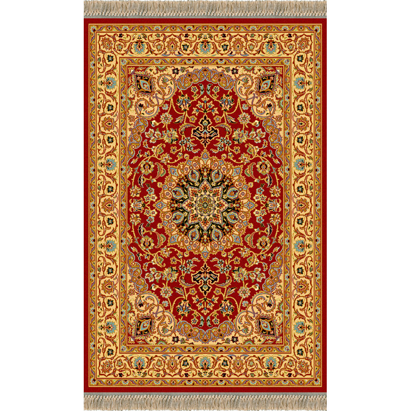Oriental Wool Area Rug, Rectangle 90 x 160cm