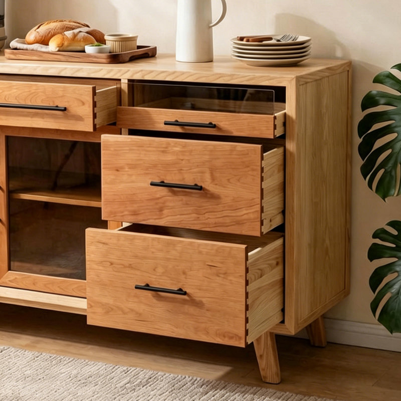 Buffet de haute qualité, H 35,04 po x l 59,06 po x P 17,32 po