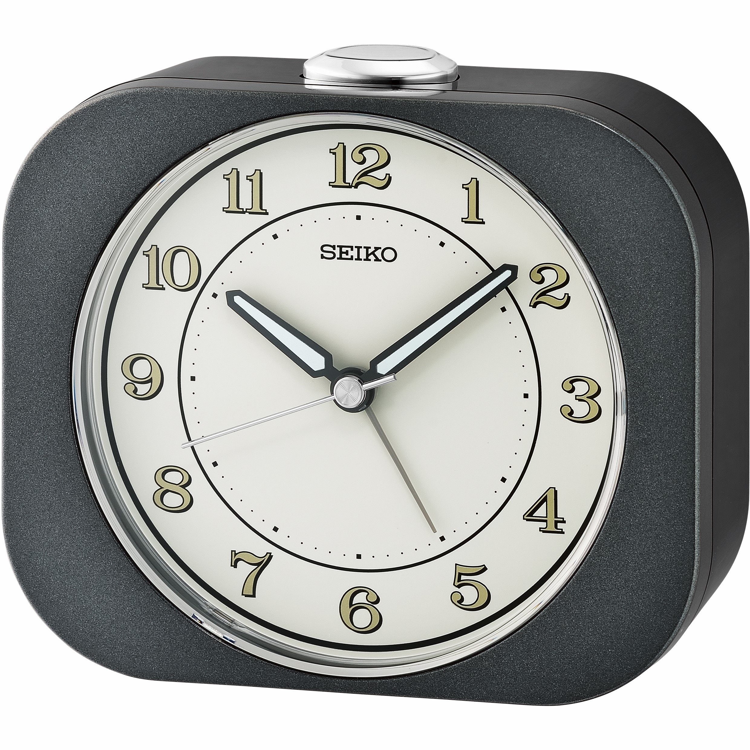 Seiko Analog Quartz Tabletop Clock with Alarm & Reviews | Wayfair