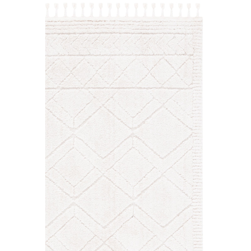 Maxfield Ivory/Beige Area Rug, Rectangle 5'3" x 7'6"