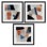 «Fragmented Visions Abstracts», ensemble de 3 reproductions encadrées sous verre, design par Mona Grace