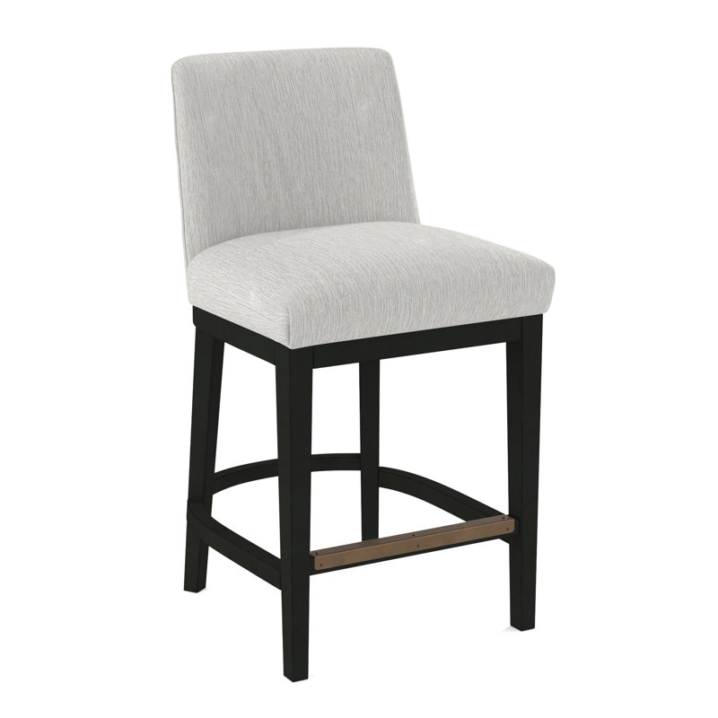 Upholstered Stool, 61492-88, Black