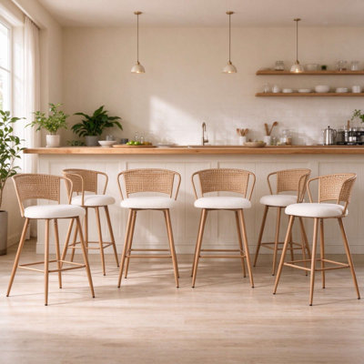 Upholstered Counter Stool