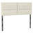 Upholstered Headboard Queen Size, Solid Wood Head Board with Sturdy Metal Legs, Faux Leather,Height Adjustable-338741444-338741450