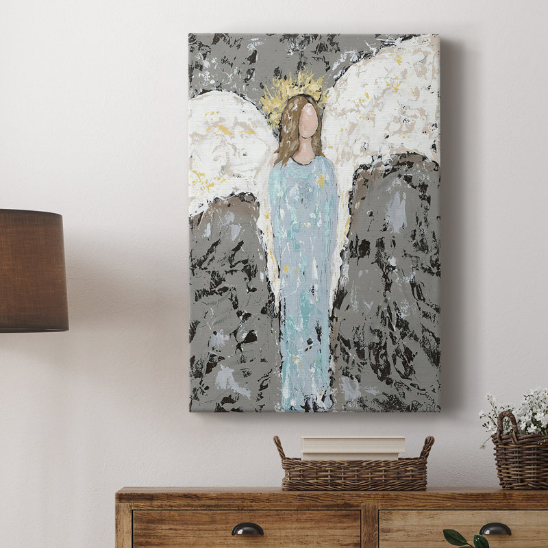 Anges tout le monde, galerie Cavas sur mesure, H 36 po x l 24 po