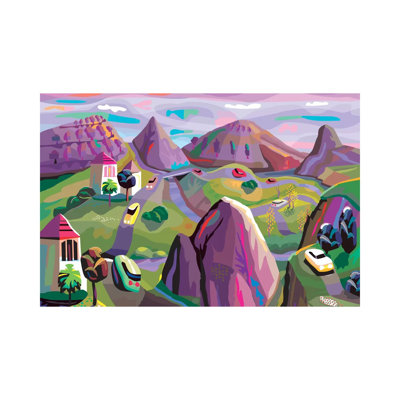 Truffle Trail In Chablis by Charles Harker - Wrapped Canvas Painting