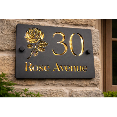 House Signs UK Wall Plaque
