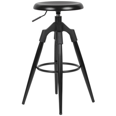 Rivers Swivel Adjustable Height Counter Stool with Metal Frame
