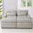 Modular Loveseat Sofa-1555376406