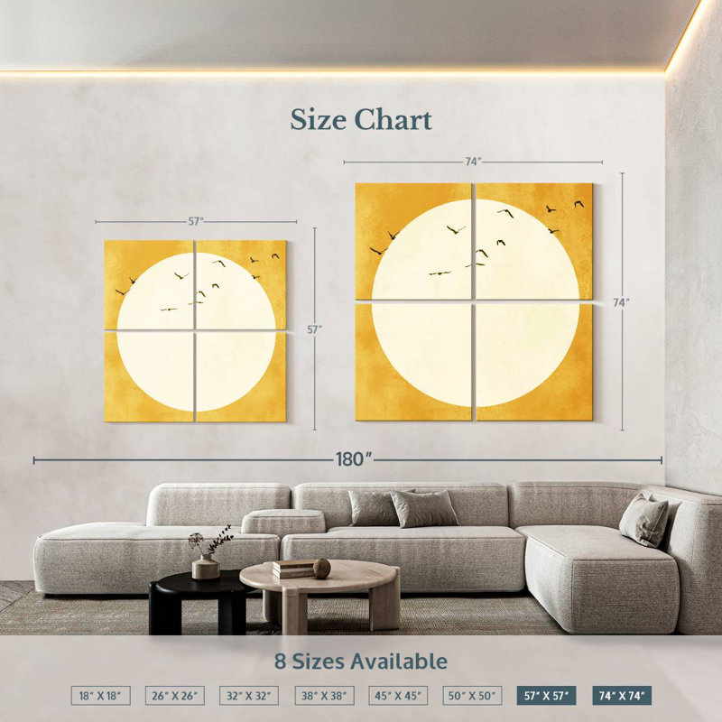 Oberle Eternal Sunshine, 57'' H x 57'' W