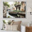 Canal Quiet Passage Charcoal II - reproduction sur toile-710455218-710455221
