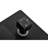 Bathroom Shower System In Matte Black, 10-inch Square Rainfall Head, Handheld Shower, Body Jets, 3 Functions Valve Black Fixture, Balance