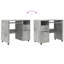 Computer Desk Engineered Wood Compact Drawers-1824877249