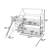 Metal Bunk Bed With House-Shaped, Slide And Guardrails-1724166142