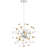 6 - Light Dimmable Sputnik Sphere Chandelier