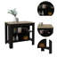 Îlot de cuisine, quatre pieds, trois tablettes-132504911-132504915