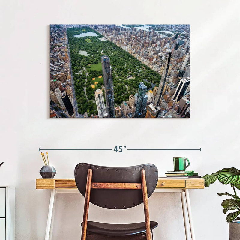 Kavia Above Central Park In NYC, 26" H x 39" W