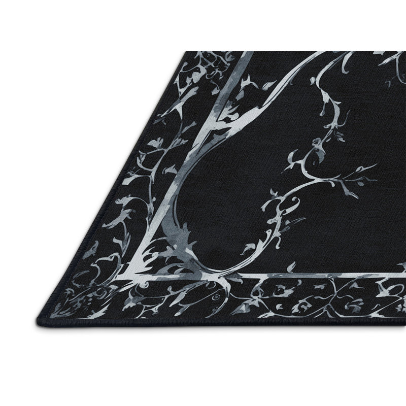 Tapis Nocturnal Serenity, Rectangle de 5 pi x 8 pi
