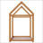Twin Size  House Bed