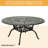 Tovin 6 - Person Patio Dining Set with Round Table