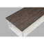 Table de bout de style campagnard avec plateau rectangulaire en bois 1pc