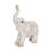 Waxler Resin and Polyresin Elephant Figurine - Elegant Decorative Accent Sculpture in Casual Contemporary Style-1098426758-1098426754