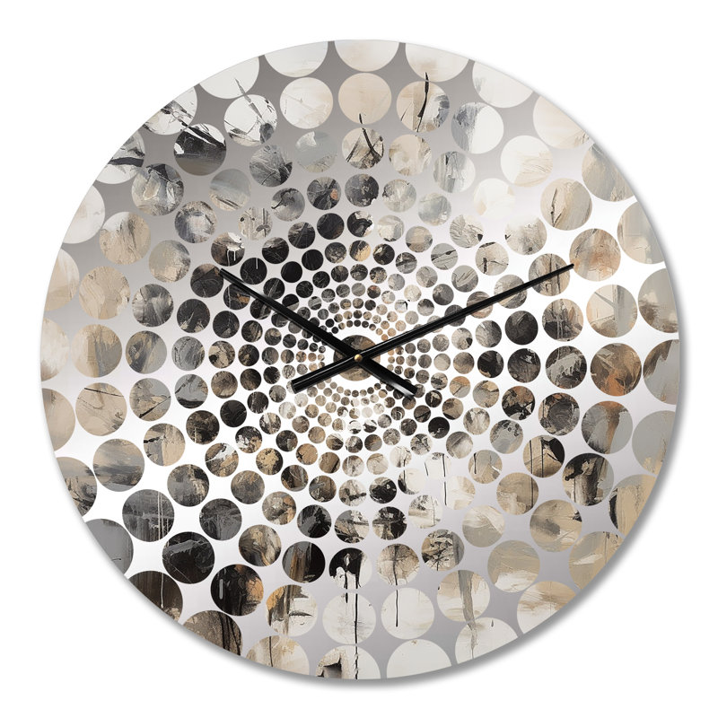 Brumov - Horloge murale géométrique abstraite, Petit