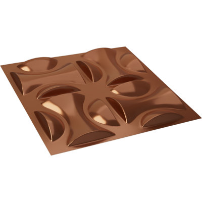 19 5/8"W x 19 5/8"H York EnduraWall Decorative 3D Wall Panel Covers 2.67 Sq. Ft.