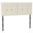 Upholstered Headboard Queen Size  Faux Leather