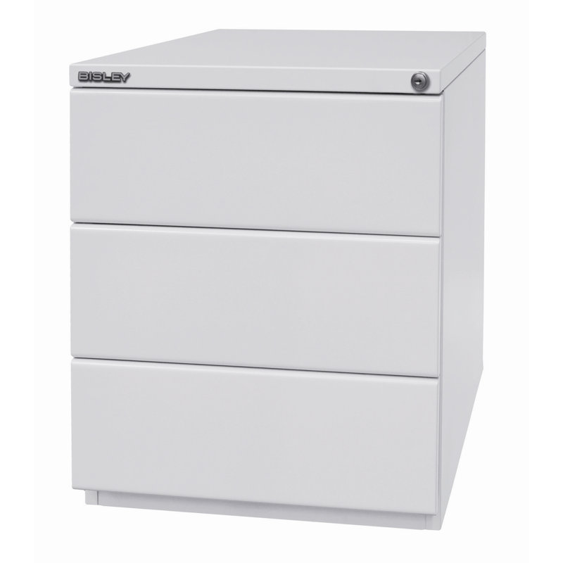OBA 42.3cm Wide 3 -Drawer File Cabinet, Light grey