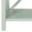 Bibliothèque en bois massif H 35,6 "x l 33,5" Paignt-1727099179