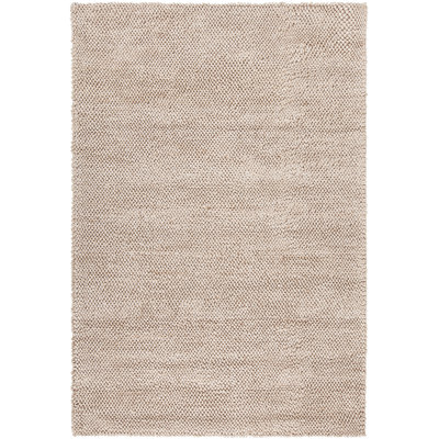 Burton Wool Area Rug in Taupe