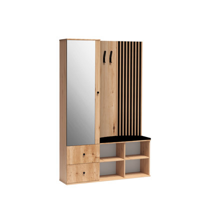 Taylea 1 Door Laminate Wardrobe