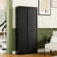 Armoire en métal avec 4 tablettes
