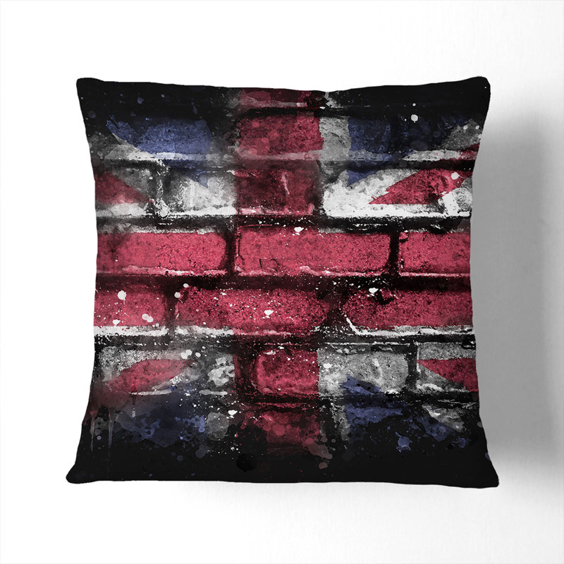 Square Throw Cushion, Stone, 40cm H x 40cm W x 15cm D
