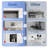 15'' W x 13'' H Bathroom Shower Niche, Stainless Steel Rectangular Wall Niche, Gunmetal Black-98468843