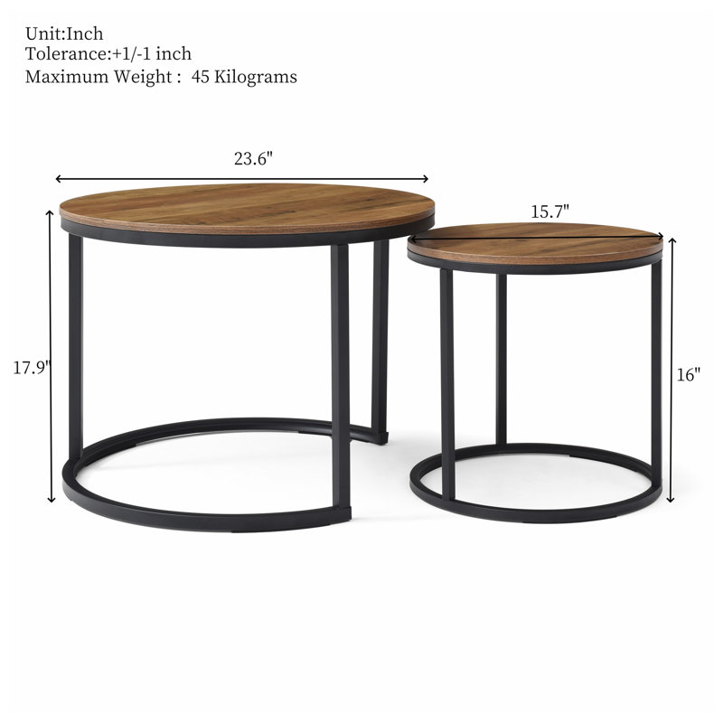 2 - Piece Living Room Table Set