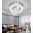 Glam Dimmable Crystal Chandelier-2139160831