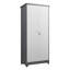 Armoire de rangement extérieure avec tablettes, grand rangement vertical pour jardin